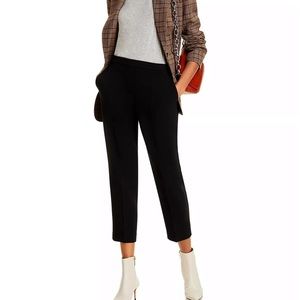 Theory Black Japanese Crepe Pull on pants